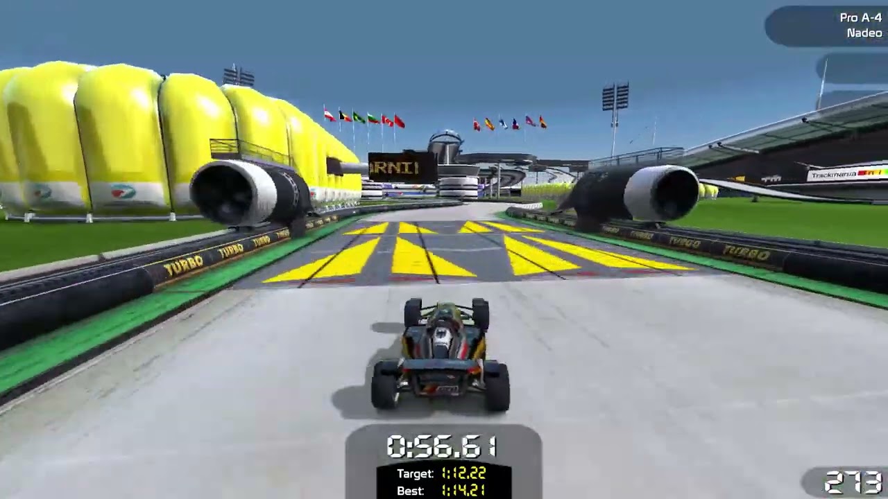Trackmania Nations ESWC - All Nadeo Medals on Pro Tracks