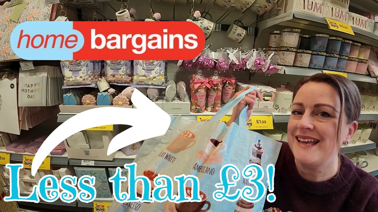 I can't believe HOME BARGAINS are selling these for under £3!/SHOP with ME & HAUL
