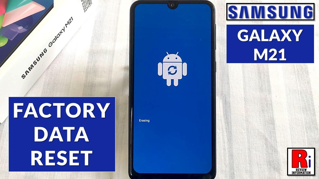 How to Factory Data Reset & Configure Samsung Galaxy M21