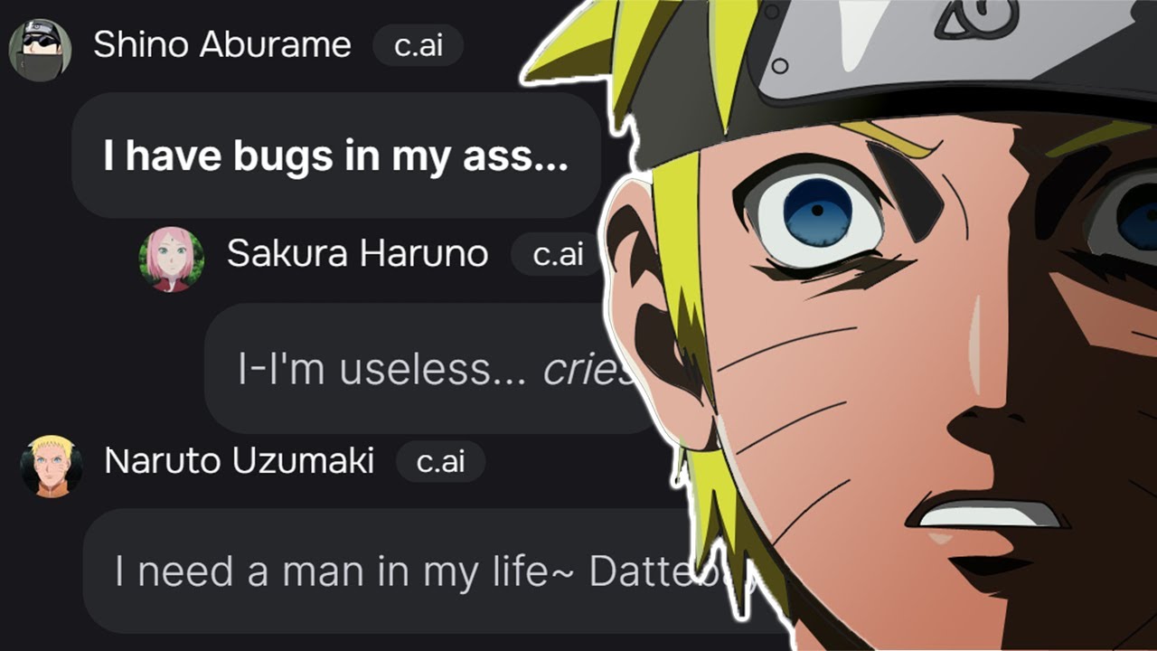 I REGRET Talking with Naruto Characters in C.AI