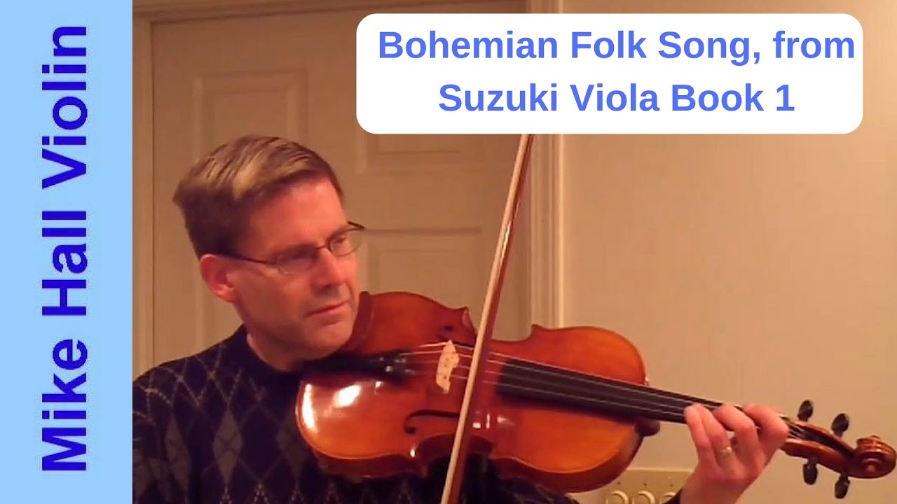 Bohemian Folk Song - #13 from Suzuki Viola Book 1