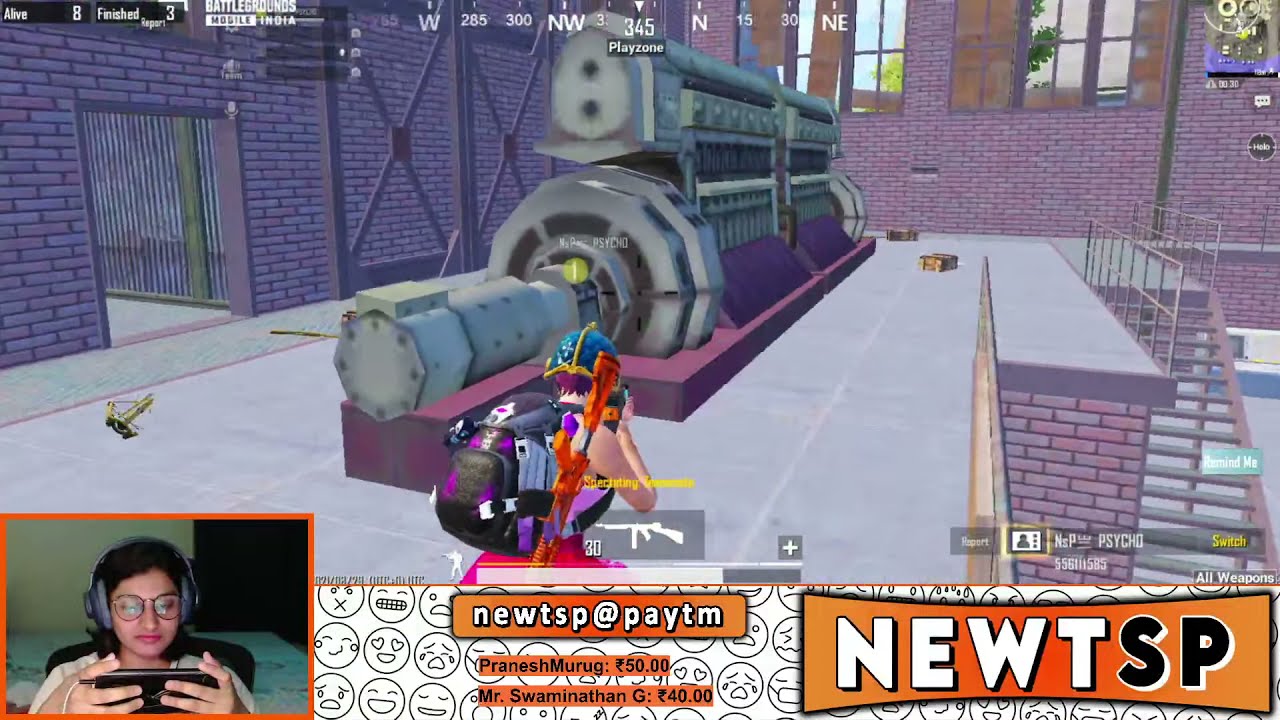 BGMI LIVE Tamil தமிழ் #NewtSP PUBG Live Tamil with @KaruppuVella