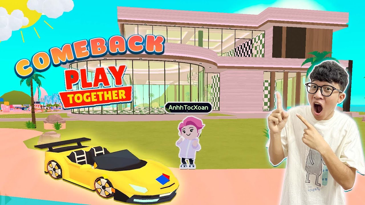 Anh Tóc Xoăn Quay Trở Lại Thăm Nhà Và Thành Phố Đổi Mới Trong Play Together!!!