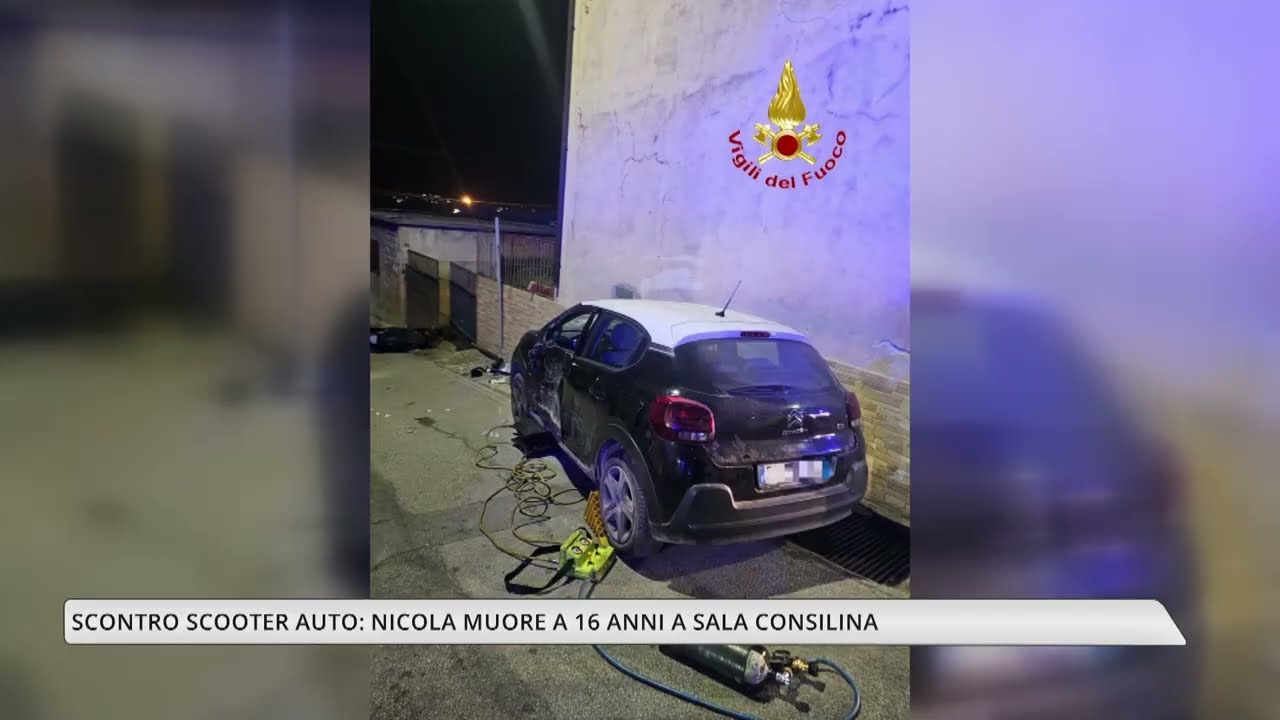 Incidente a Sala Consilina, non ce l'ha fatta uno dei giovani coinvolti: aveva 16 anni