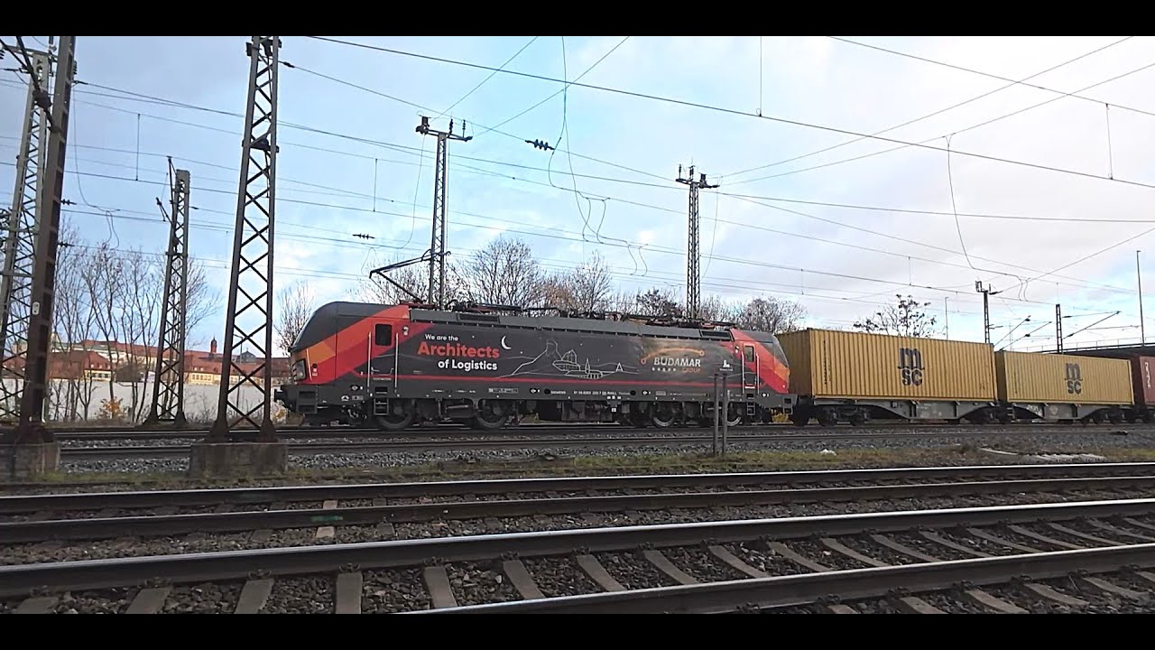 Aufnahmen im Regen Einfahrt Hauptbahnhof