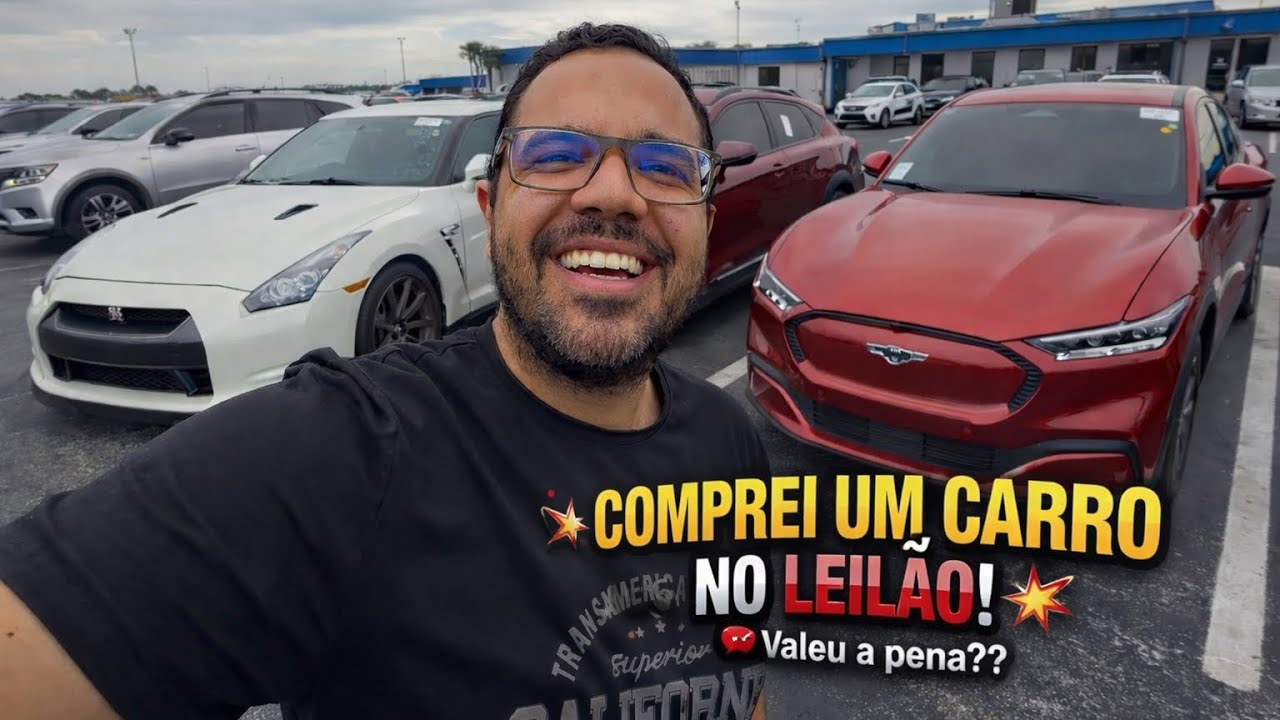 COMPREI UM CARRO NO LEILÃO! Valeu a pena ou foi furada? 😱