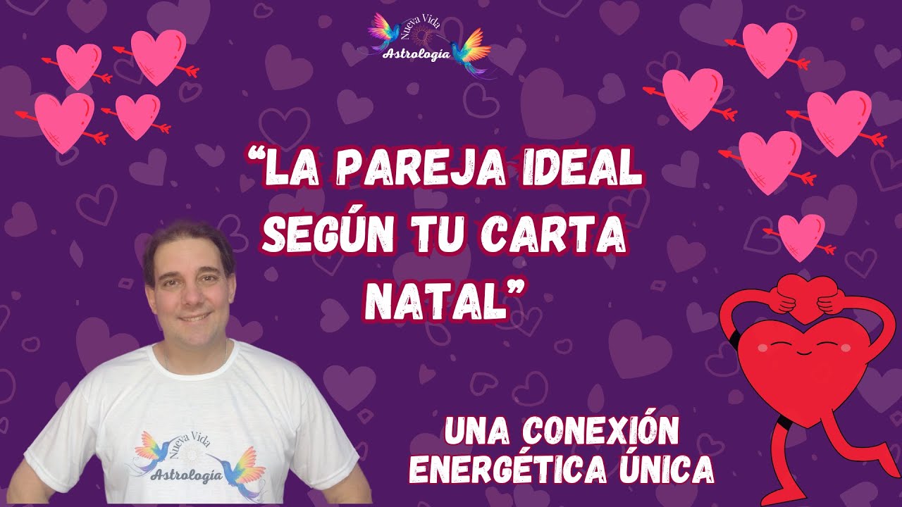 La Pareja Ideal según tu Carta Natal!! #pareja #compatible  #amor #astrologia #sinastria #cartanatal