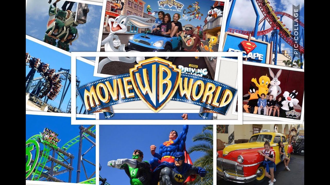 Movie World - THE RIDES 2018 GOLD COAST AUSTRALIA