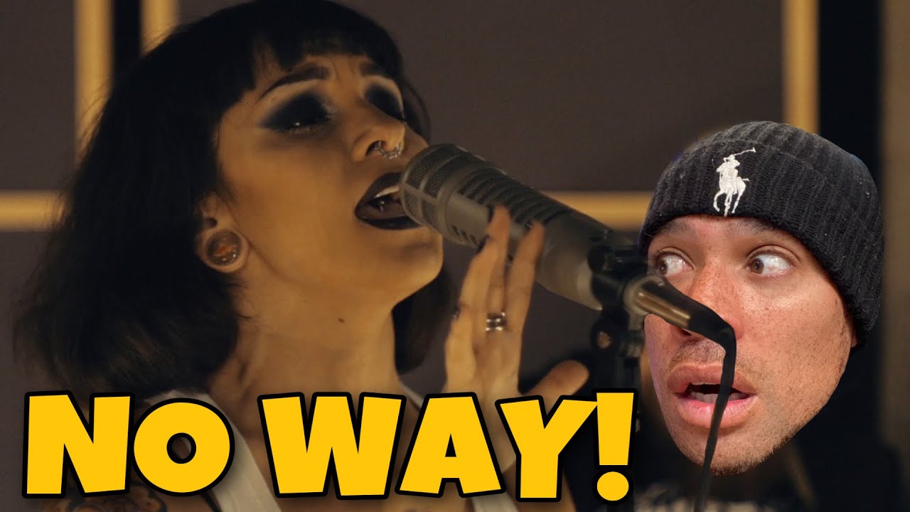 American Rapper FIRST time reaction to JINJER - Pisces (Live Session) !! HOLY SH****