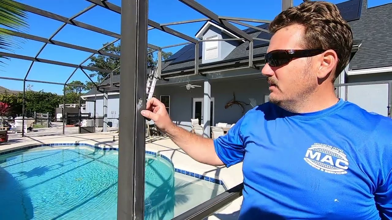 From Worn to Wow – Complete Pool Enclosure Restoration Done Right!!