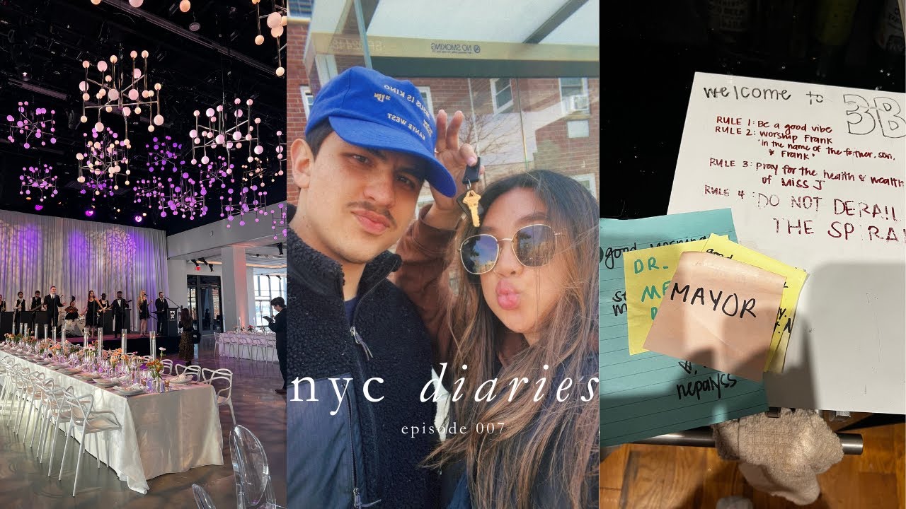 nyc diaries // work events + finally moving!!