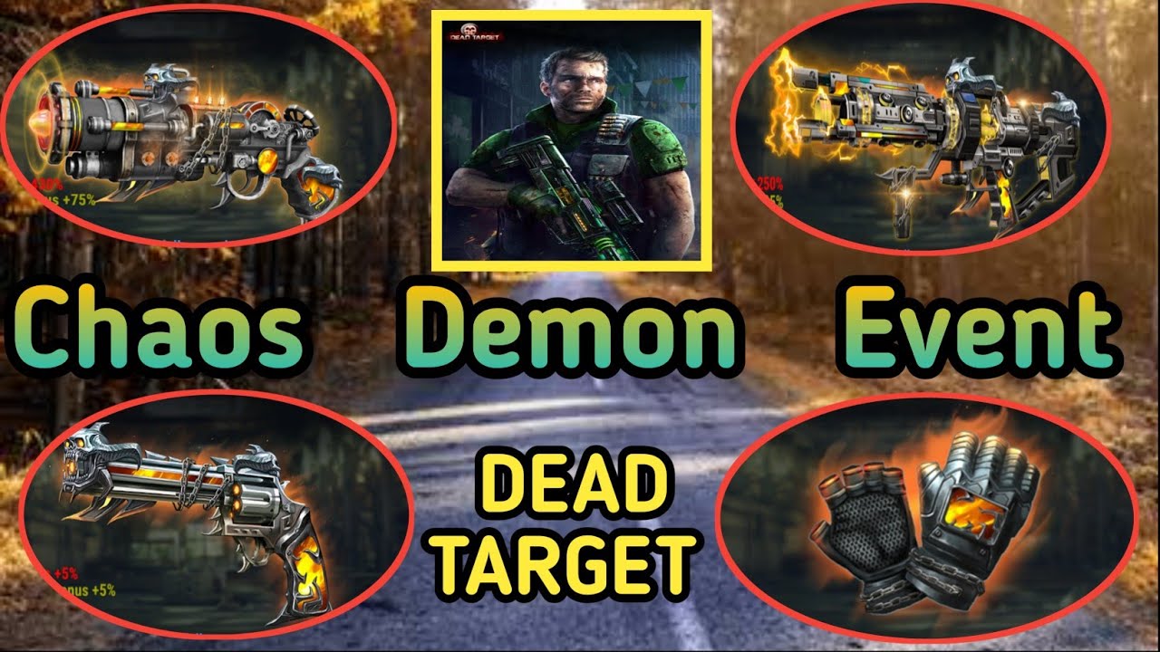 Dead Target: Zombie 🧟 || Chaos Demon Event 😈 || New Weekend Event 😲|| Satan Gaming 🇮🇳