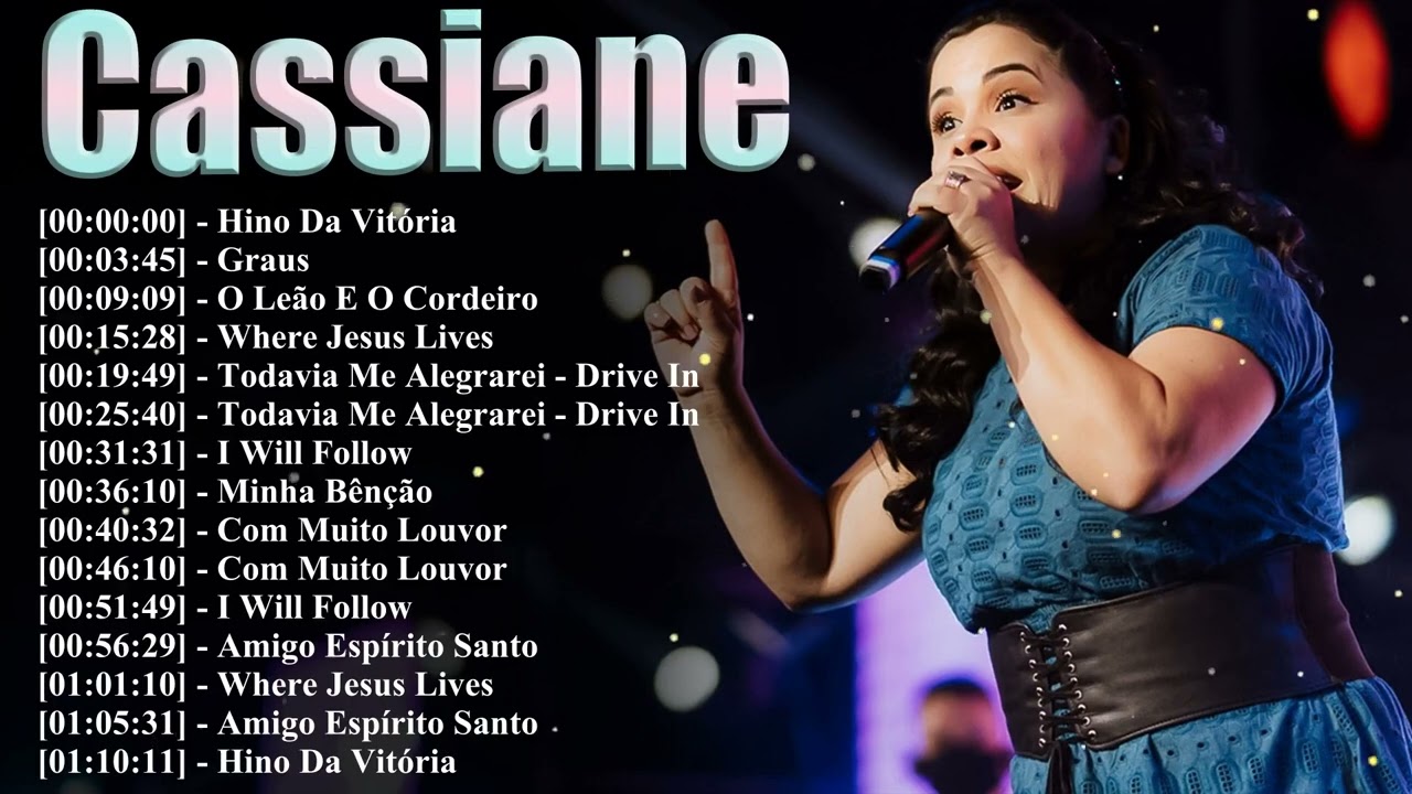 Cassiane 2026 Grandes Sucessos Gospel Playlist de Adoração