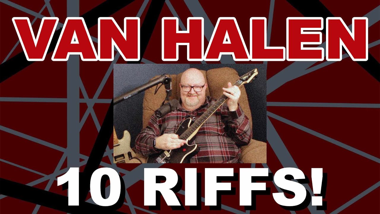 🎸🎸Van Halen Riffs!  🎸🎸 #eddievanhalen