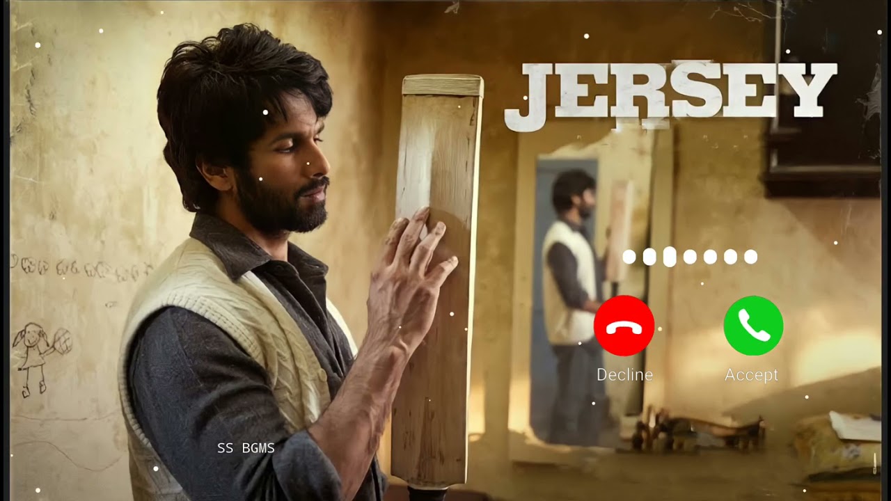 JERSEY BGM SHAHID KAPOOR NEW MOVIE JERSEY MOVIE TRAILER BGM