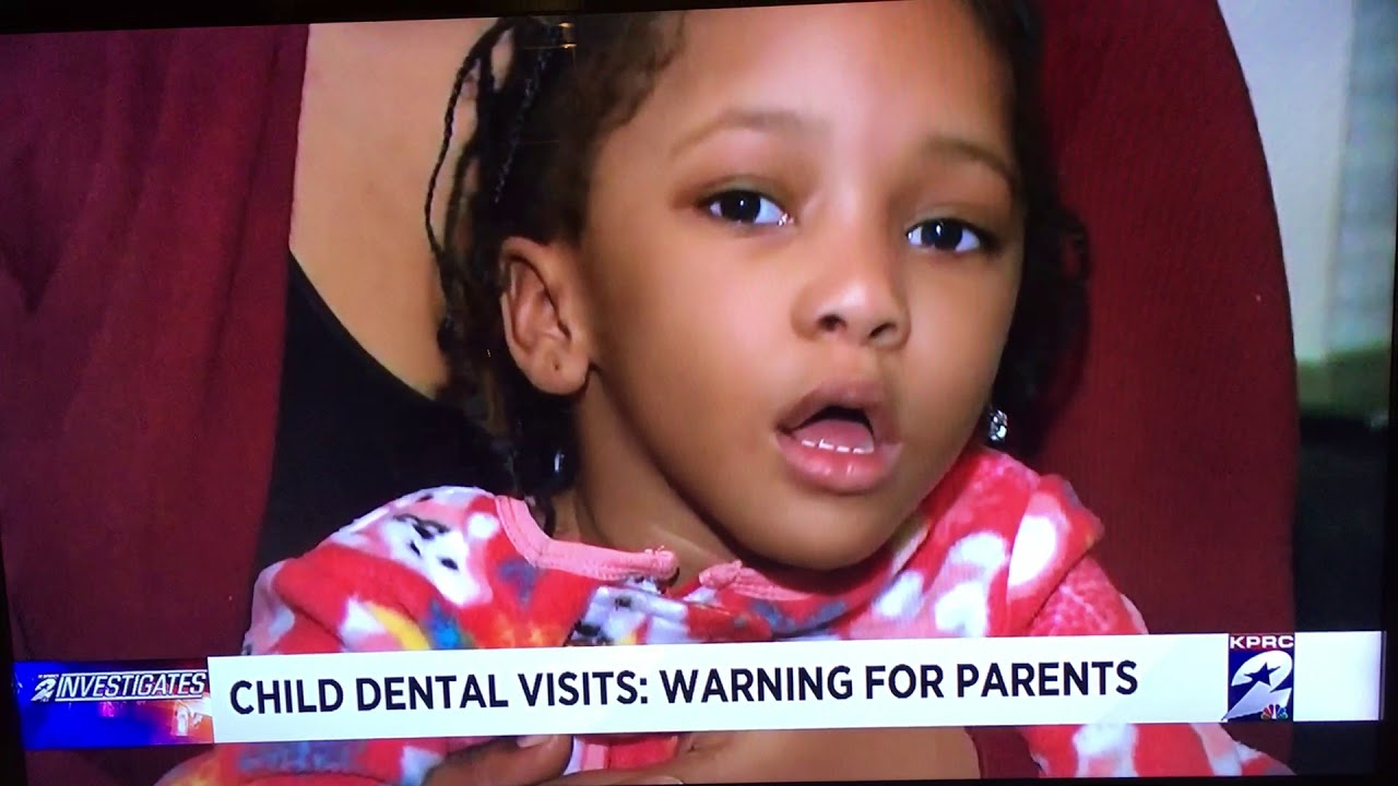 Houston Cosmetic Dentist...Warning for parents with children dental visits