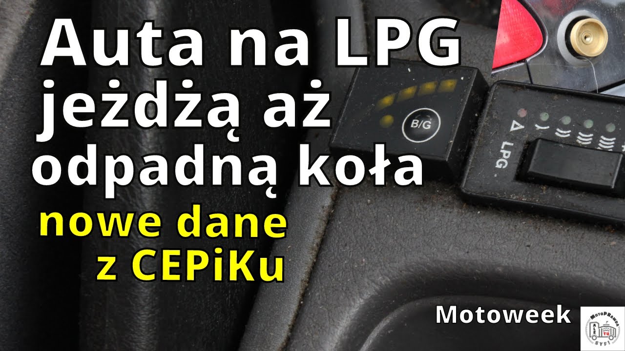 Auta na LPG jeżdżą aż odpadną koła. Najnowsze dane z CEPiKu