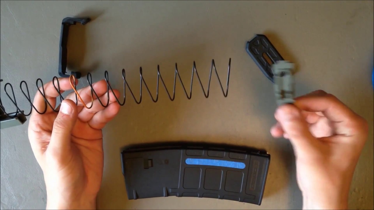 Magpul Pmag Magazine Disassemble and Reassemble