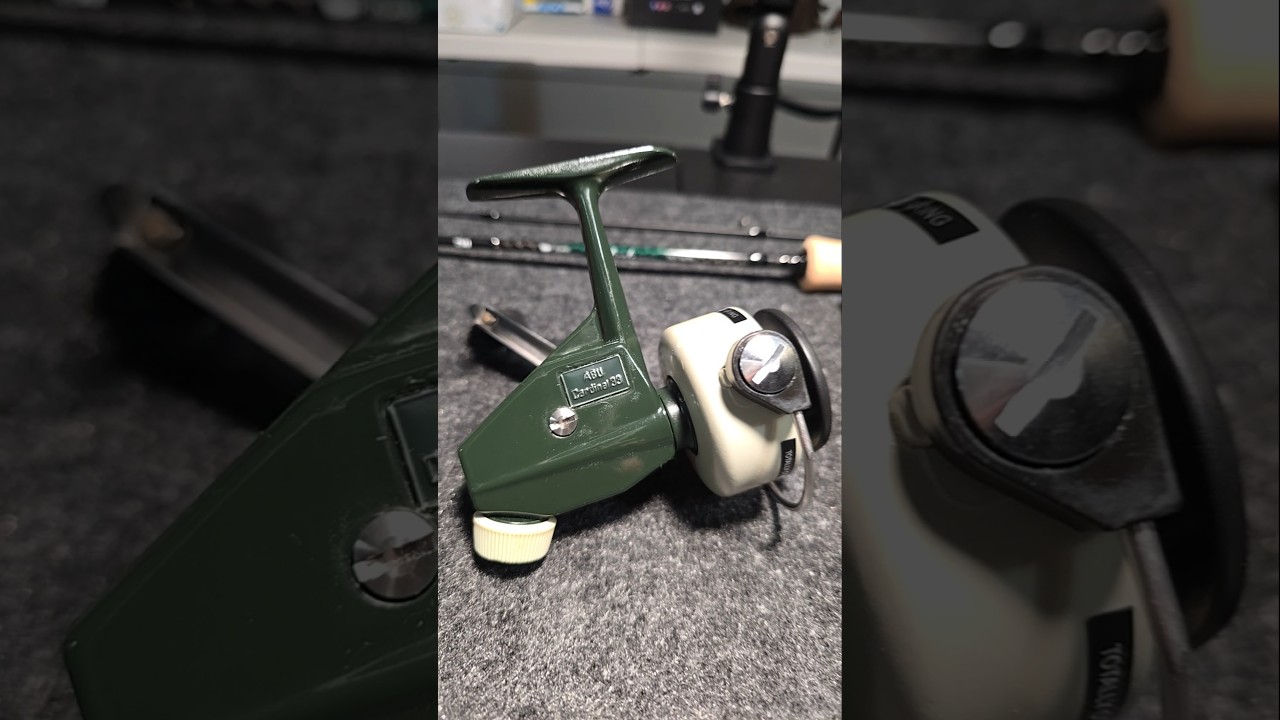 Abu Cardinal 33 vs Zebco Cardinal 4 #fishing #fish #fishingreel #oldschool