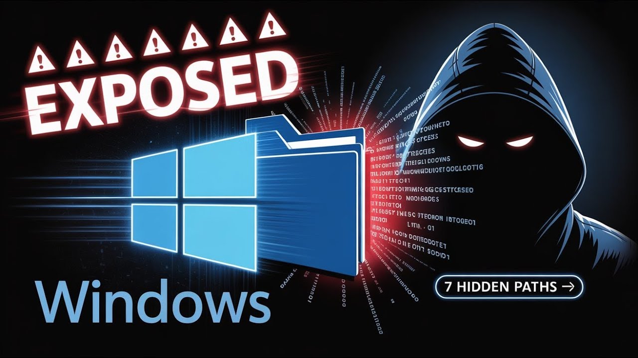 Реестр Windows РАСКРЫТ &mdash; 7 скрытых путей, которые раскрывают ваши секреты!