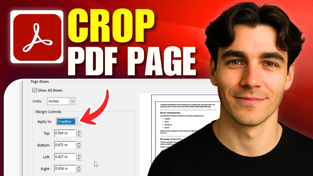 How to Crop a Page in PDF With Adobe Acrobat Pro DC (Tutorial 2026)