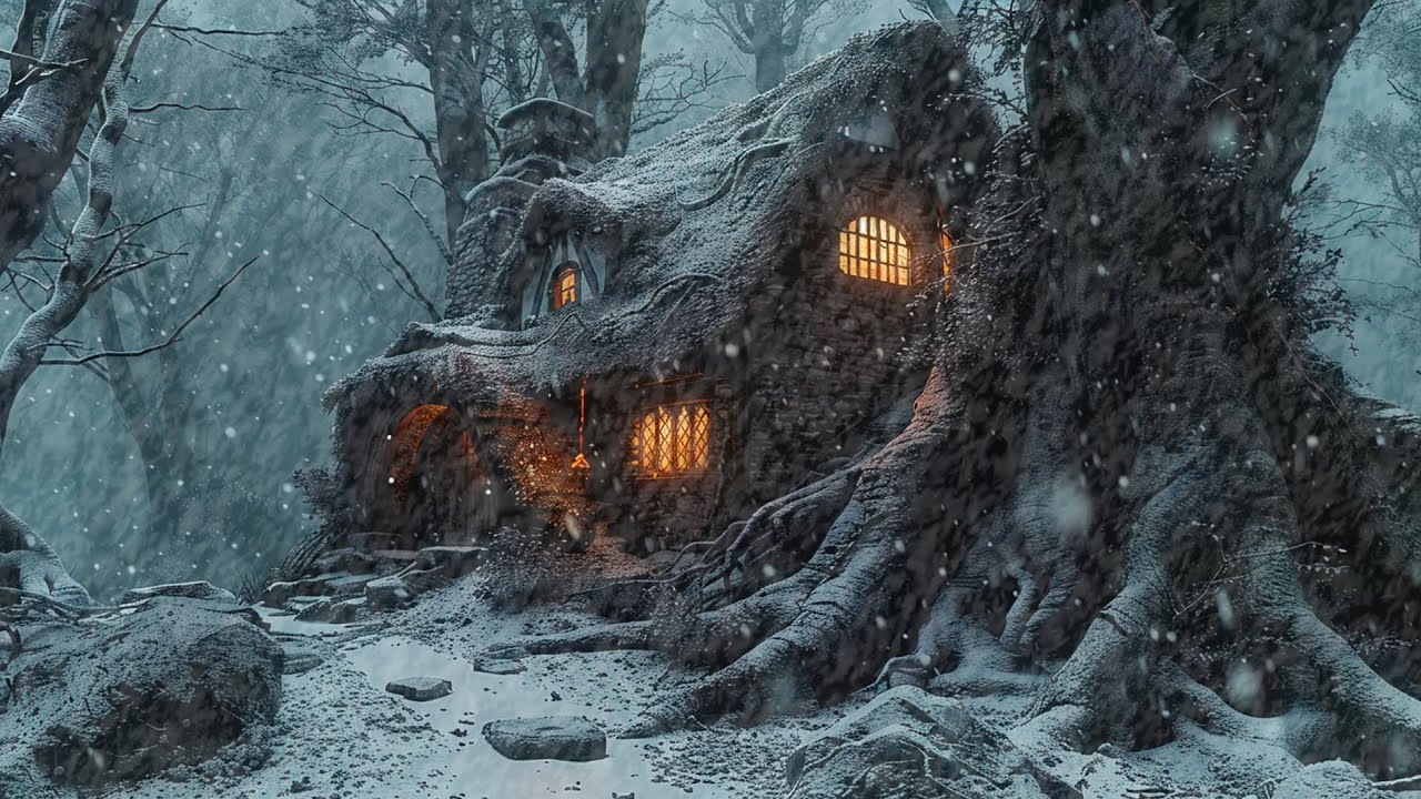 Absolute Blizzard Sounds for Sleeping┇Heavy Snowstorm Blasts & Intense Winter Gusts to Study & Relax