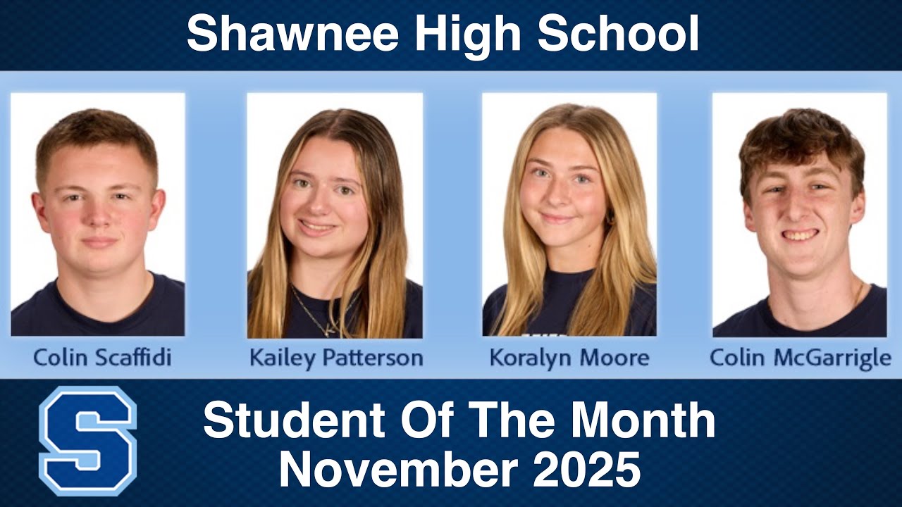 Shawnee High School &ndash; November Students of the Month