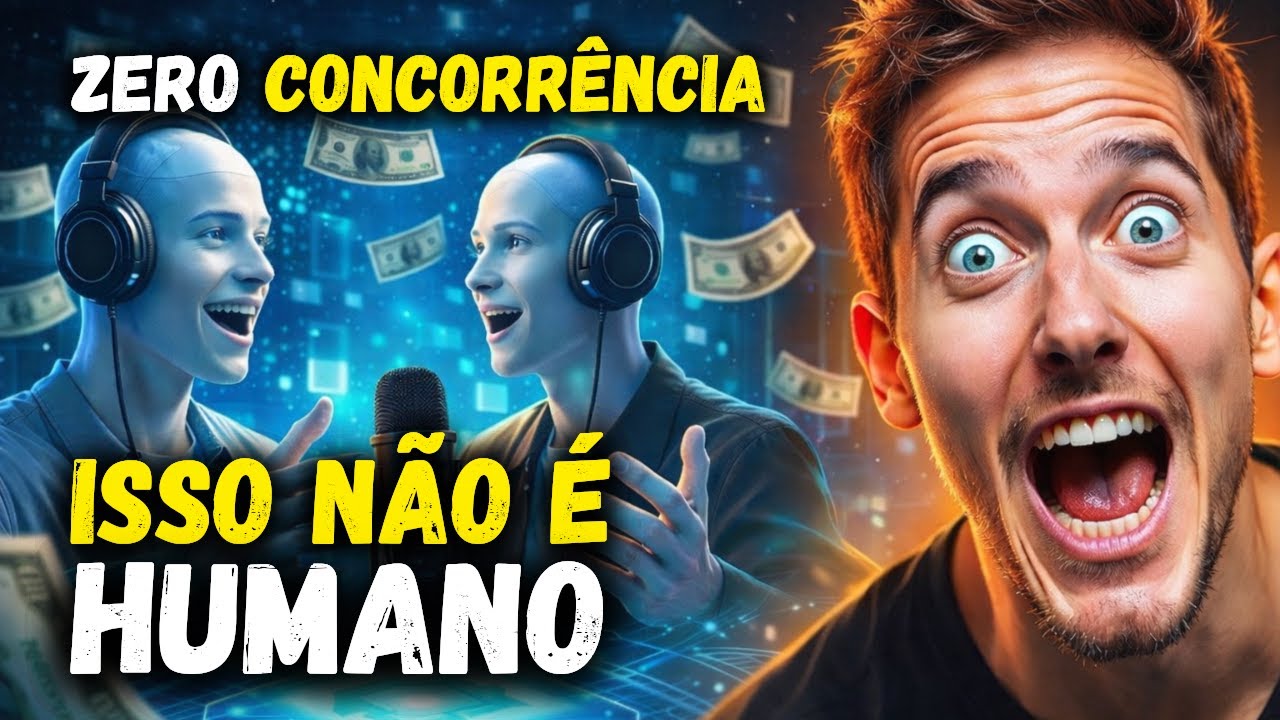 Essa IA Está Criando CANAIS QUE PARECEM HUMANOS (E O YOUTUBE NÃO PERCEBEU AINDA)