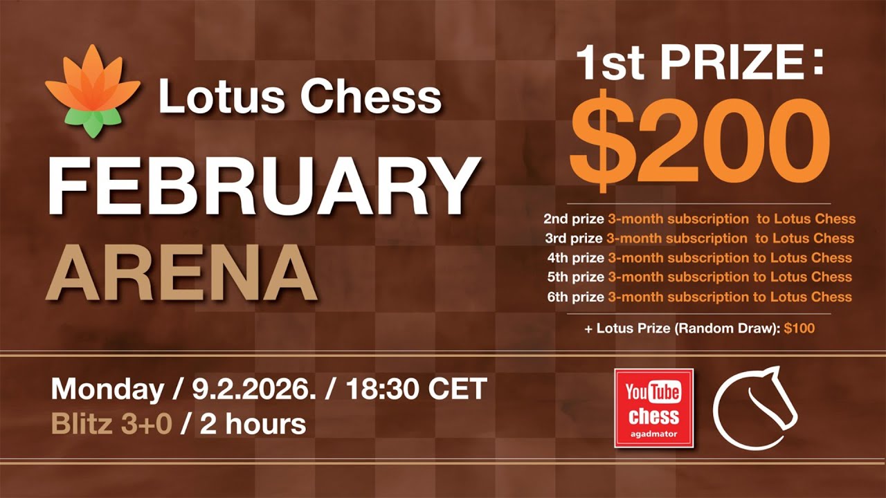 Lotus Chess February Arena - lichess.org