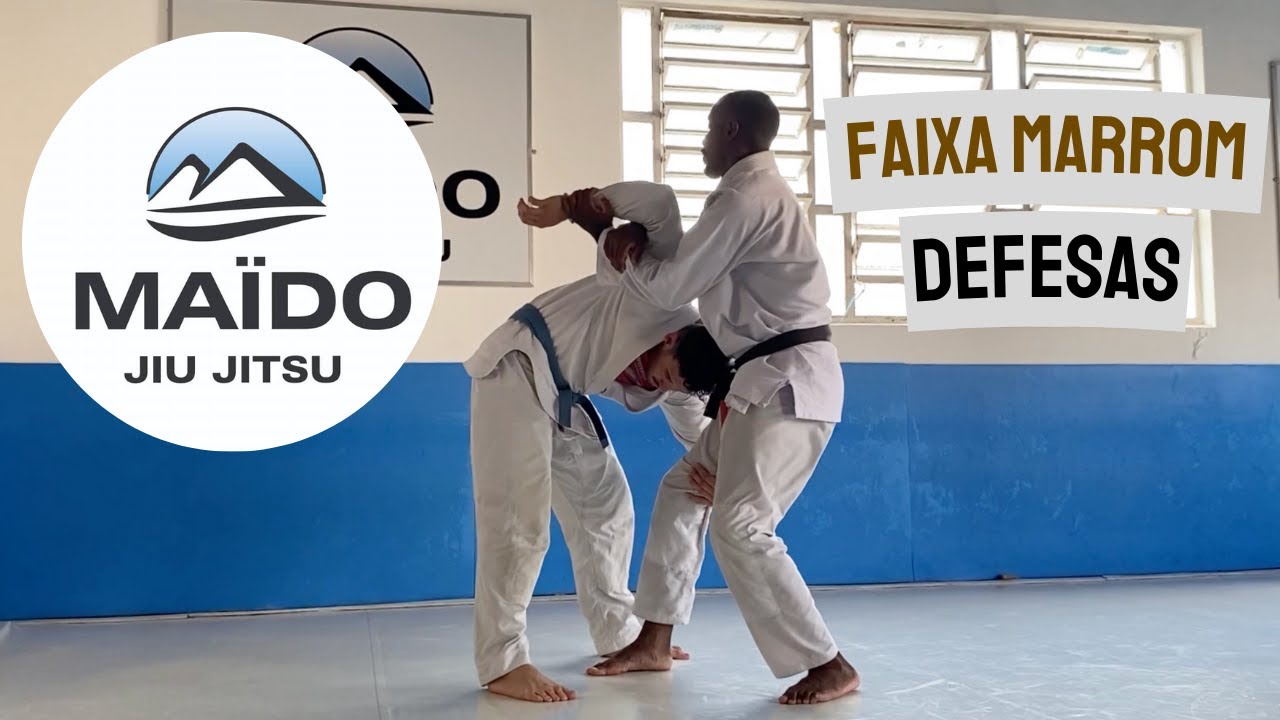 FAIXA MARROM 🟤 - Defesas | Maïdo Jiu Jitsu #jiujitsu