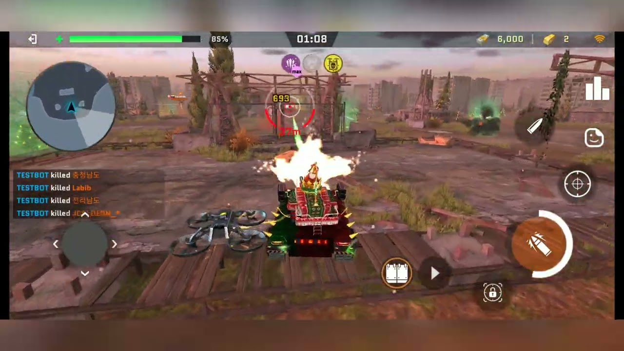 Massive Warfare Aftermath T2 FIRE GHOST with XMAS TWINS! (110-0)