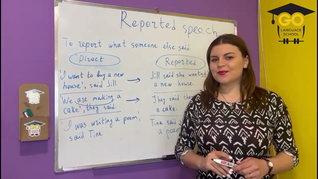 #3Դաս / Ուղղակի-անուղղակի խոսք/ Reported speech / Level B2