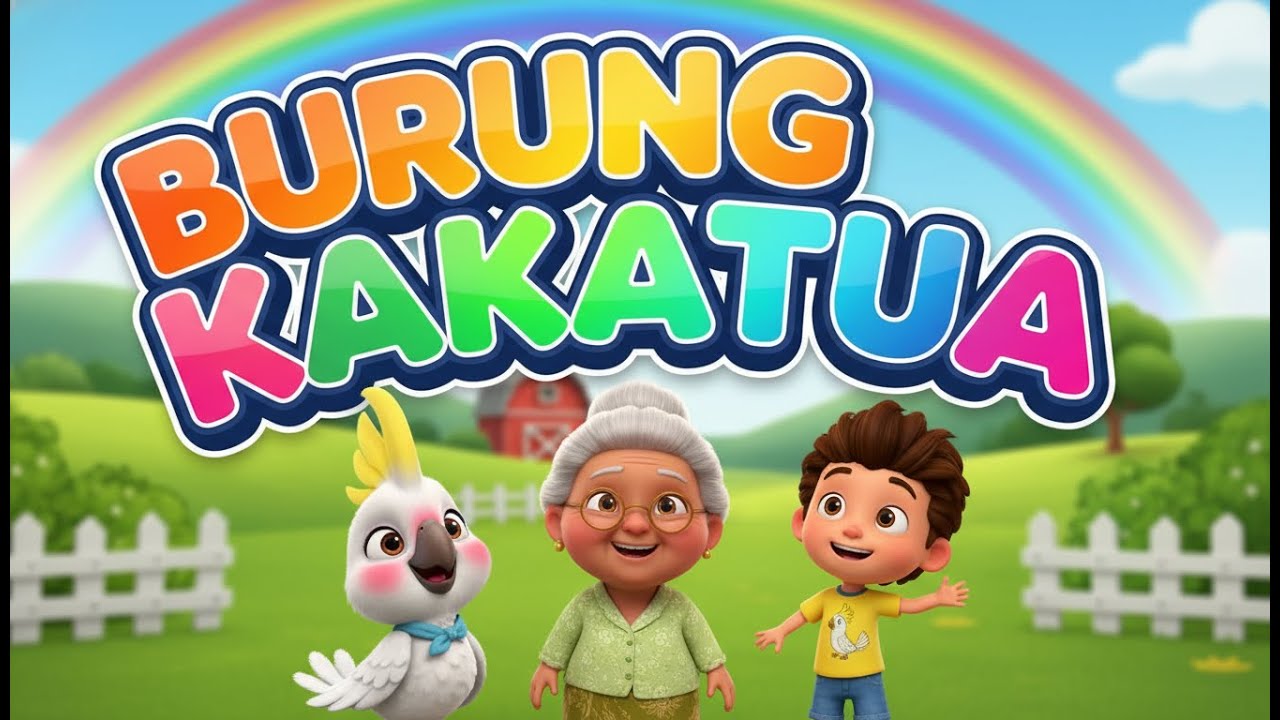 Burung Kakatua - Lagu Anak Indonesia Populer | Musik Ceria & Animasi PazaKids