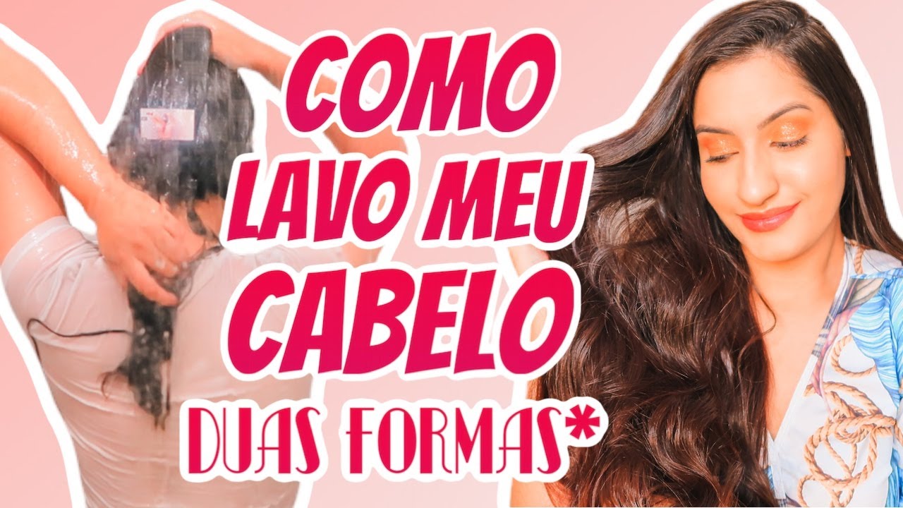 FORMAS DIFERENTES DE LAVAR O CABELO - COMO LAVO MEU CABELO ALISADO! // Nicole Vieira