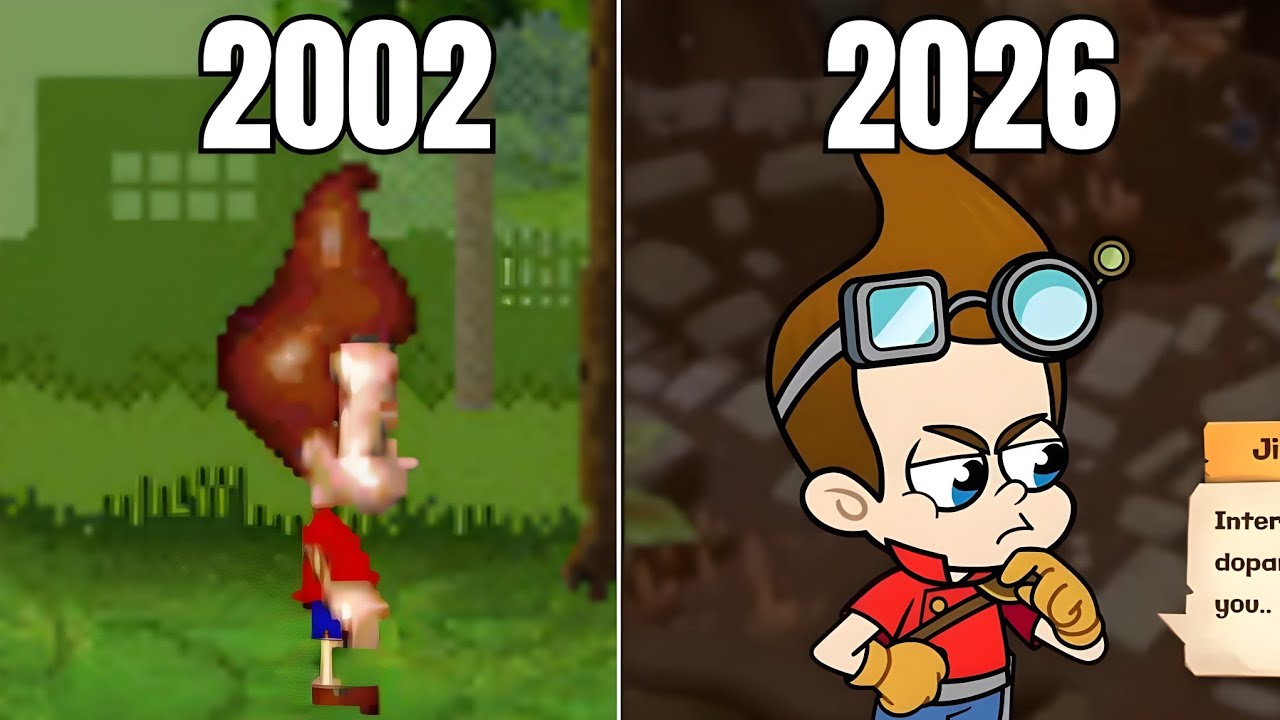 Evolution of Jimmy Neutron Games [2002-2026]