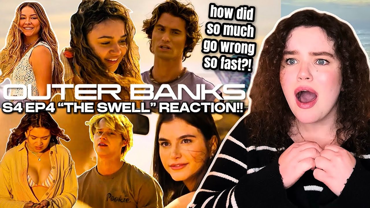 Reacting to OUTER BANKS Season 4 Episode 4!! jiara and jarah double date?! sea turtles?! captain t?!