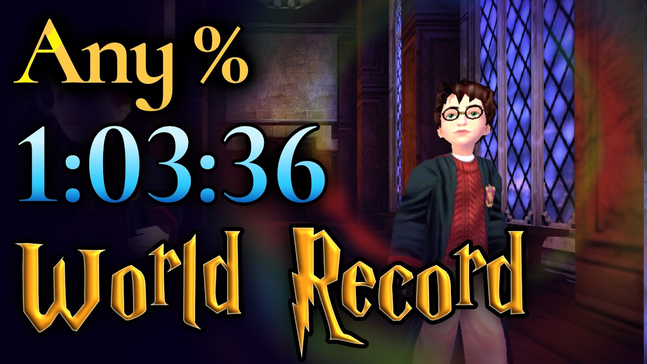 Harry Potter and the Philosopher's Stone PC Any% Speedrun World Record - 1:03:36