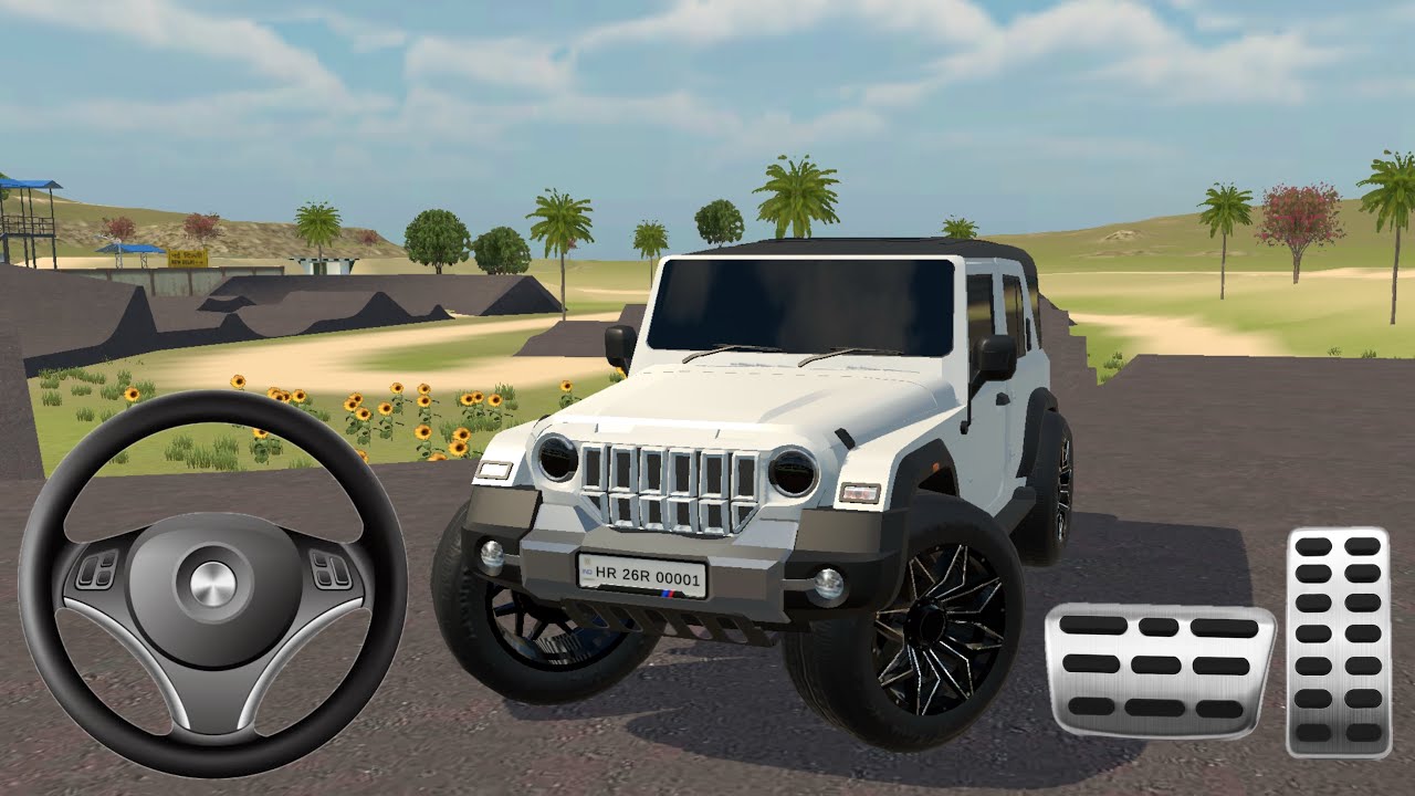 Modified Mahindra Thar Car Games: Indian Cars (Gadi Wala Game) - Car Game AndroidGameplay 2026