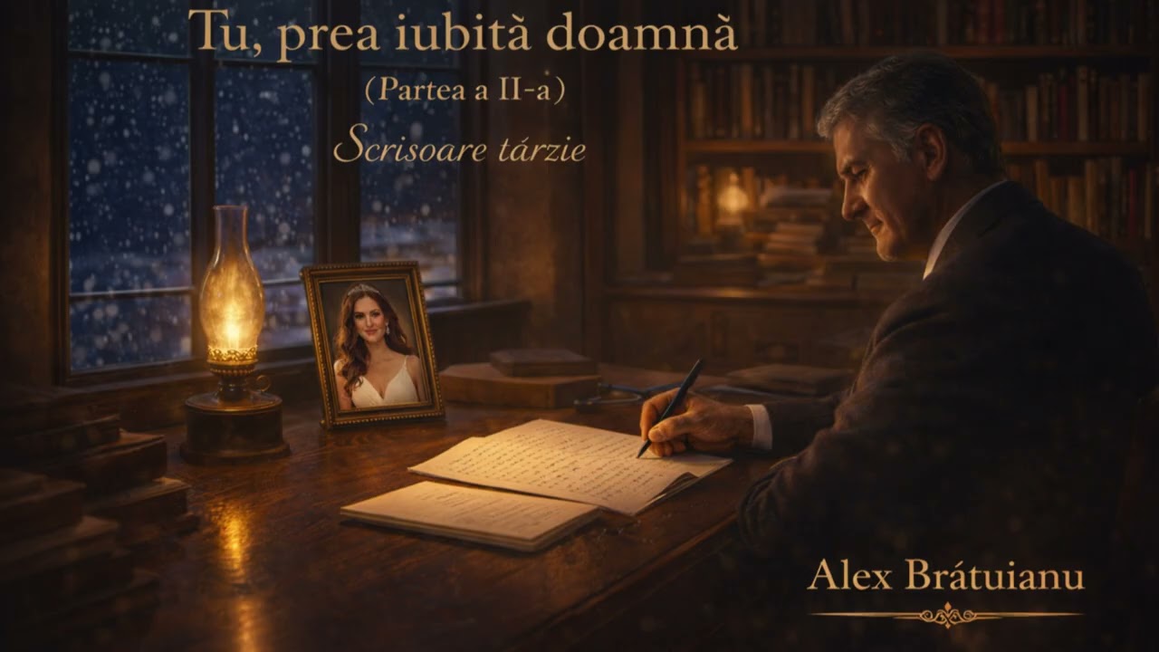 ❤️ Tu, prea iubită doamnă – Scrisoare târzie (Partea a II-a) ❤️ | Romanță românească despre regret