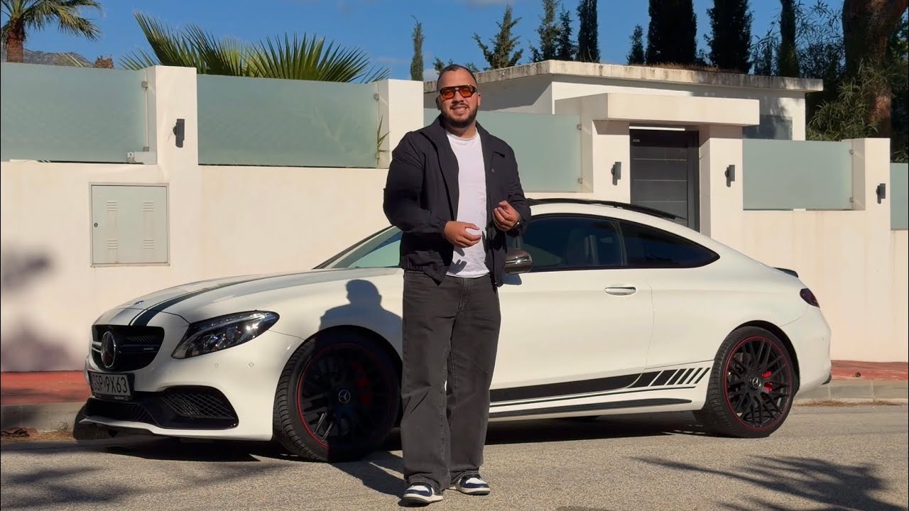 J’essaye la Mercedes C63 S AMG la PLUS CRAMÉE de Marbella 😱