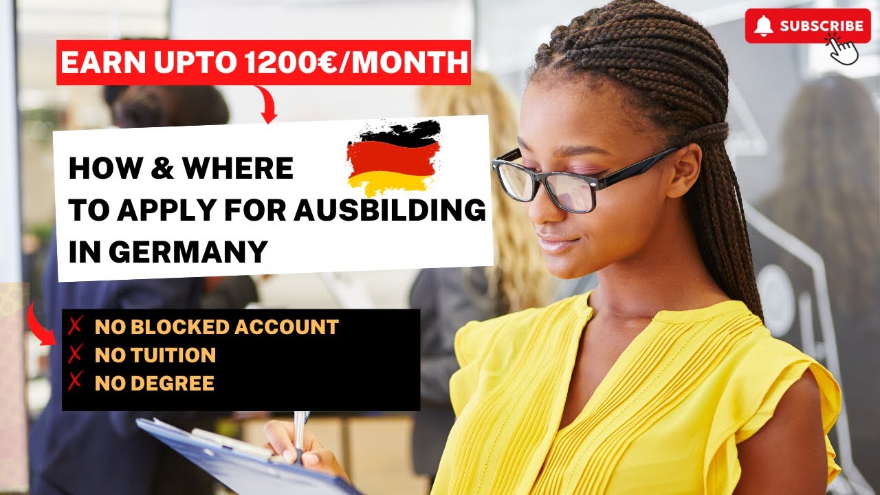 HOW TO APPLY FOR AN AUSBILDUNG/APPRENTICESHIP IN GERMANY #2023
