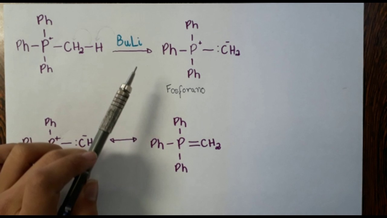 Mecanismo de reação - reação de Wittig (química 6)