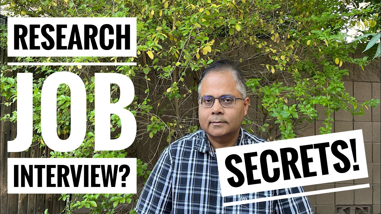 How to Prepare for a Research Job Interview?