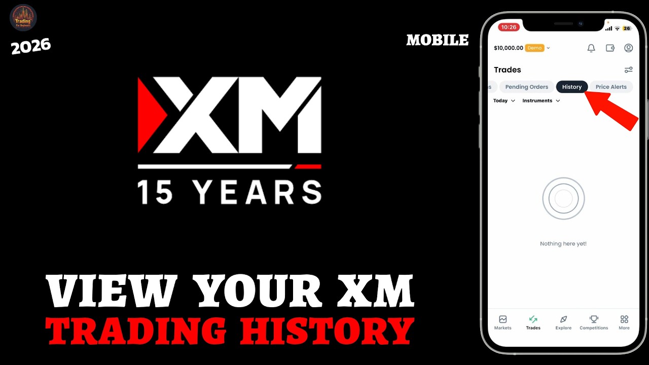 Как проверить историю сделок в приложении XM (руководство на 2026 год)?