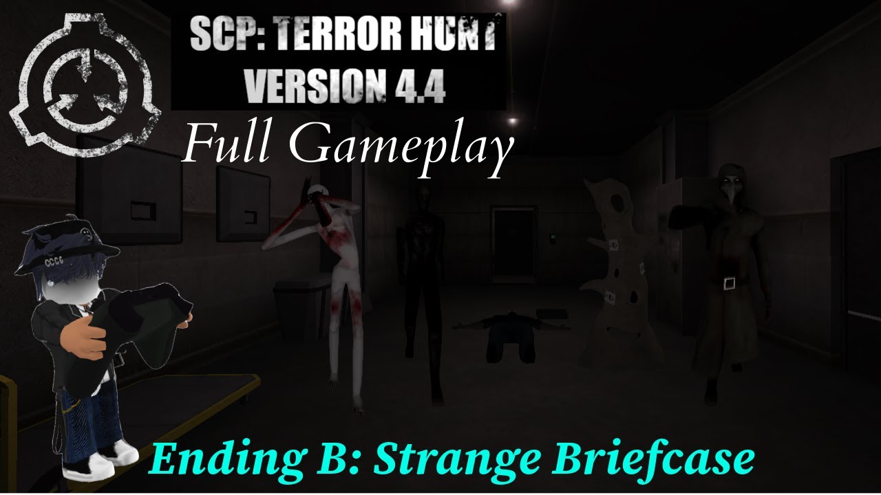 SCP: Terror Hunt V4.4: Strange Briefcase Ending. (Full Gameplay)