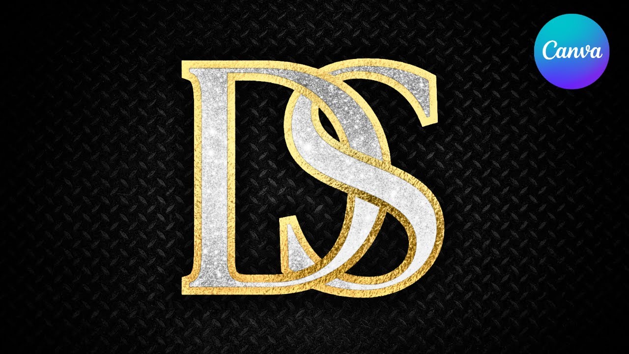 Luxury Gold Logo Design Tutorial in Canva