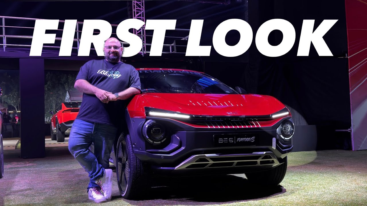 ПЕРВЫЙ В МИРЕ — Mahindra BE 6 Formula E Edition: первый взгляд | TopGear India