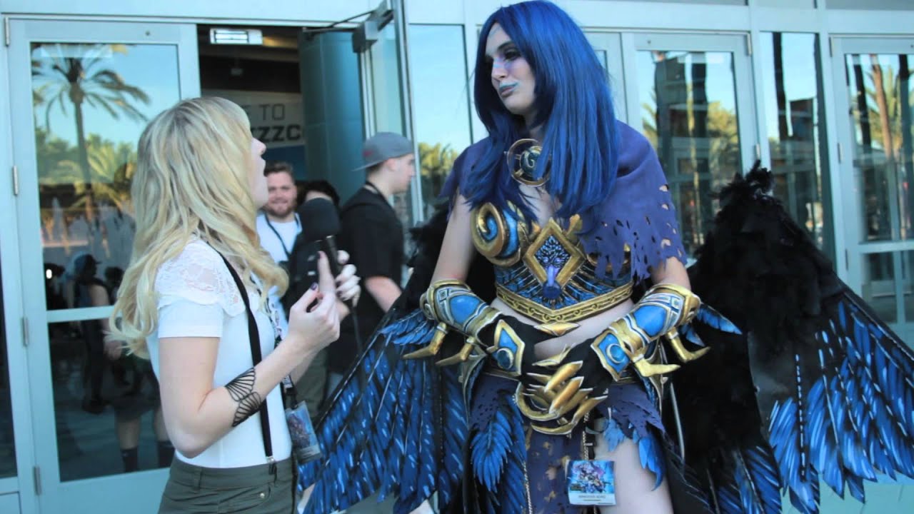 BlizzCon 2014 - Cosplay Interview: Anzu the Raven Lord