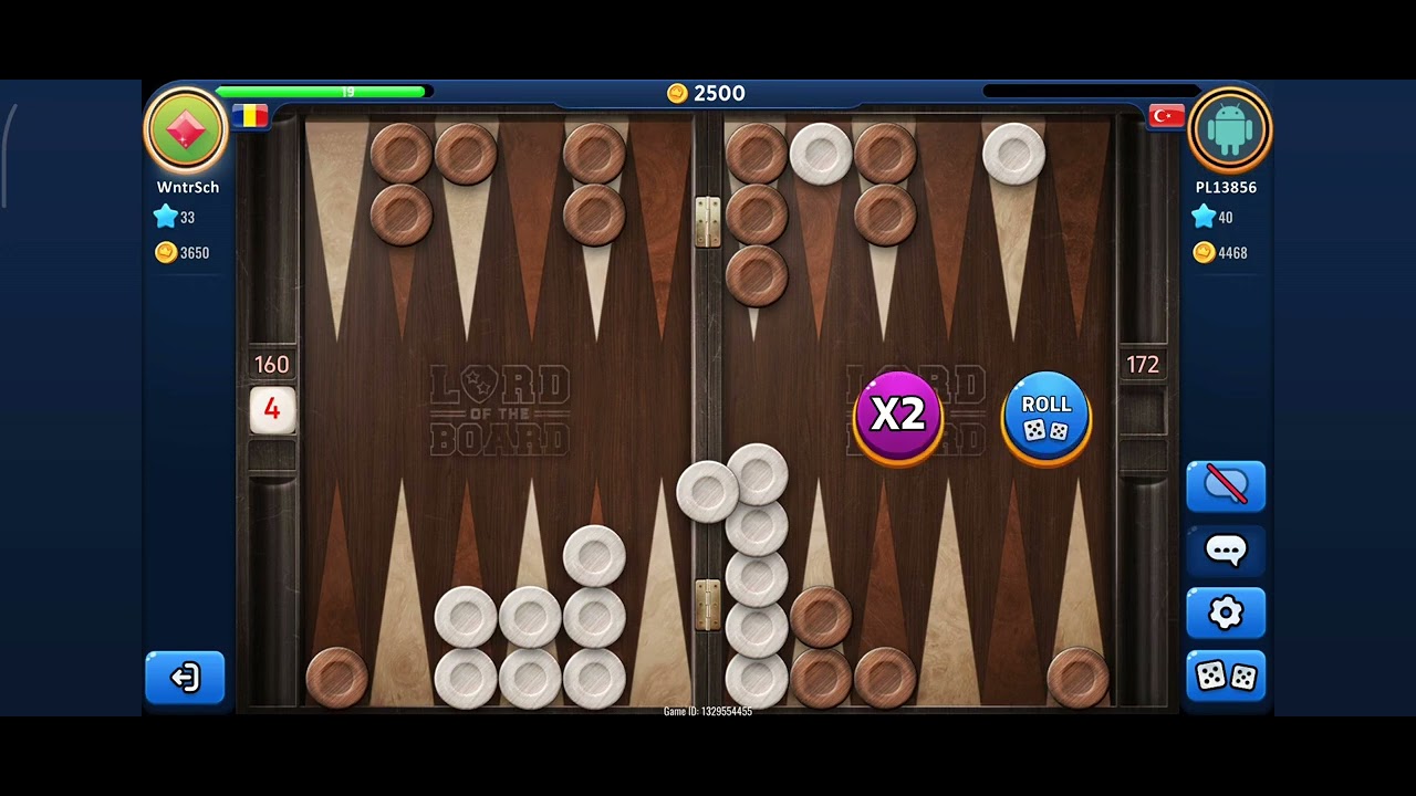 Backgammon with Commentary, Beginners Game - Lord of the Board Mobile App