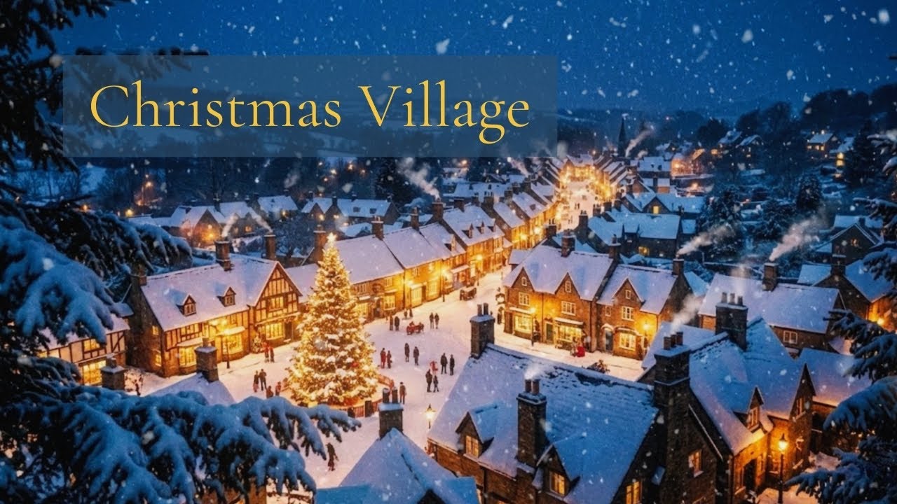 The Christmas of Your Dreams ❄️ Magical Village View & Heartwarming Orchestral Music